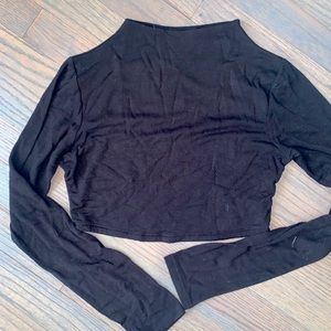 Naked wardrobe cropped top